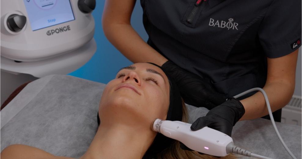 Volderm sponge facial treatment